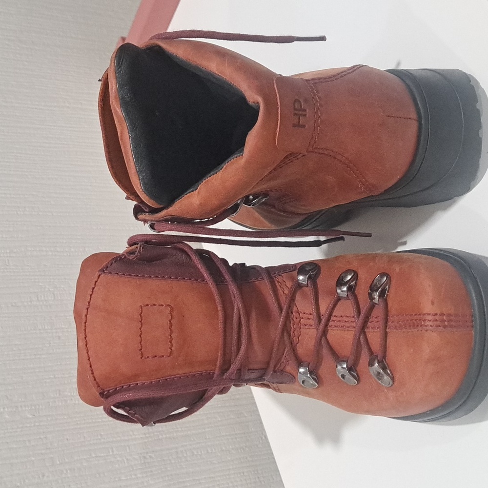 Hush Puppies Brown Waterproof Winter Boots